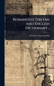 Hardcover Romanized Tibetan And English Dictionary... [Japanese] Book