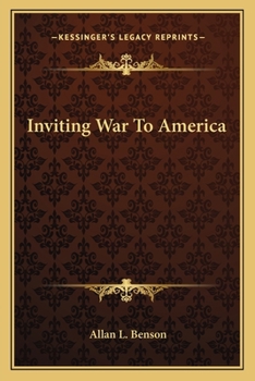 Paperback Inviting War To America Book