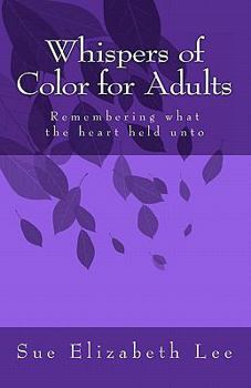 Paperback Whispers of Color for Adults Book