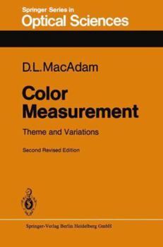 Paperback Color Measurement: Theme and Variations Book