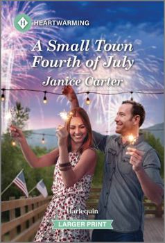 Mass Market Paperback A Small Town Fourth of July: A Clean and Uplifting Romance [Large Print] Book