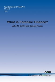 Paperback What is Forensic Finance? Book