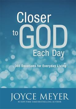 Hardcover Closer to God Each Day: 365 Devotions for Everyday Living Book