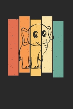 Elefant Notizbuch: Elefant Notizbuch f�r Liebhaber / Notizheft / Notizblock A5 (6x9in) Dotted Notebook / Punkteraster / 120 gepunktete Seiten