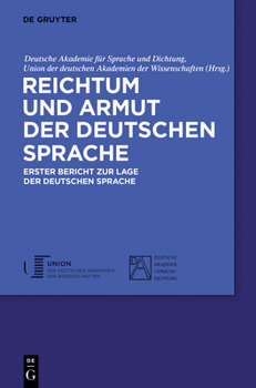 Hardcover Reichtum und Armut der deutschen Sprache [German] Book