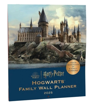 Paperback 2025 Harry Potter: Hogwarts Family Wall Planner Book