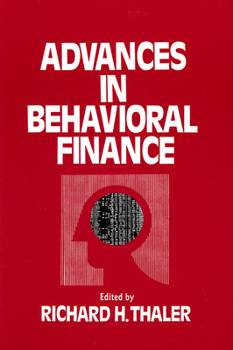 Paperback Advances in Behavioral Finance: Volume 1 Book