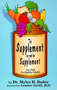 Paperback To Supplement or Not to Supplement Book