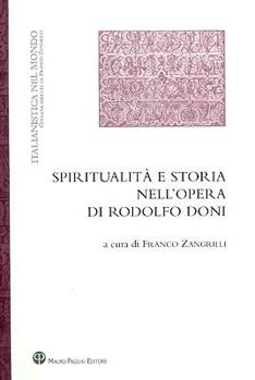 Paperback Spiritualita E Storia Nell'opera Di Rodolfo Doni [Italian] Book