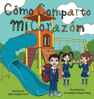 Hardcover Como Comparto Mi Corazón [Spanish] [Large Print] Book