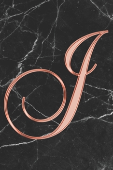 Paperback J Journal: A Monogram J Initial Capital Letter Notebook For Writing And Notes: Great Personalized Gift For All First, Middle, Or Book