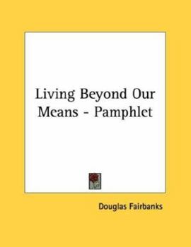 Living Beyond Our Means - Pamphlet