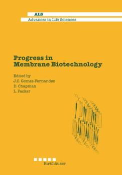 Paperback Progress in Membrane Biotechnology Book