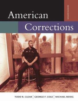 Hardcover American Corrections (with InfoTrac) (Available Titles CengageNOW) Book