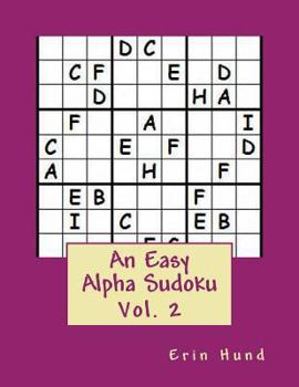 Paperback An Easy Alpha Sudoku Vol. 2 Book