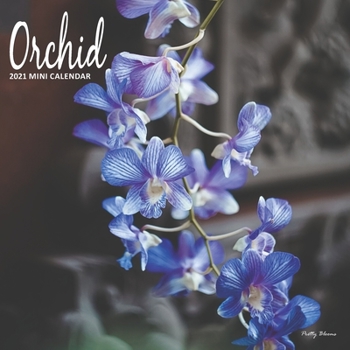 Paperback Orchids: 2021 Mini Wall Calendar Book