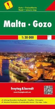 Map Malta - Gozo, road map 1:30,000 [Polish] Book