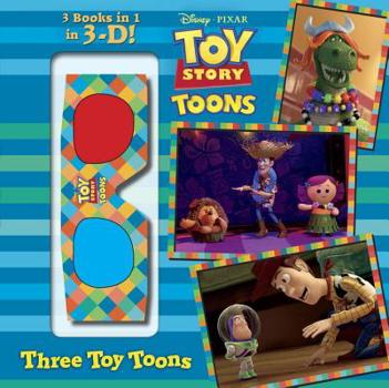 Hardcover Three Toy Toons [With 3-D Glasses] Book