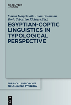 Paperback Egyptian-Coptic Linguistics in Typological Perspective Book