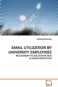 Paperback Email Utilization by University Employees Book