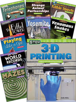 Paperback Fractions, Decimals, and Measurement for Fourth Grade, 10-Book Set Book