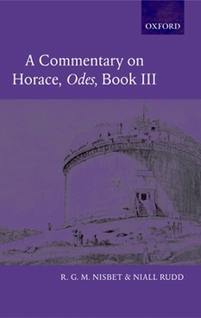 Paperback A Commentary on Horace: Odes Book III Book