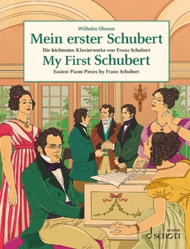 Paperback My First Schubert - Easiest Piano Pieces by Franz Schubert Book