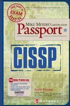 Paperback Mike Meyers' Cissp (R) Certification Passport Book