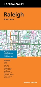 Loose Leaf Rand McNally Folded Map: Raleigh Durham Street Map Book