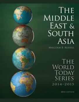 Paperback The Middle East and South Asia 2014 Book