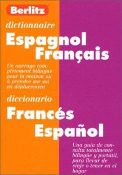 Paperback Spanish/french Dictionary Berlitz [French] Book