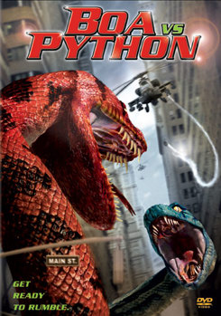 DVD Boa Vs. Python Book