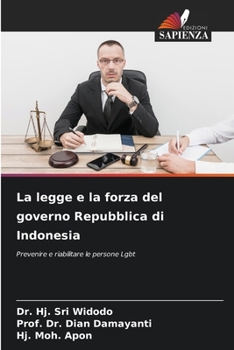 Paperback La legge e la forza del governo Repubblica di Indonesia [Italian] Book