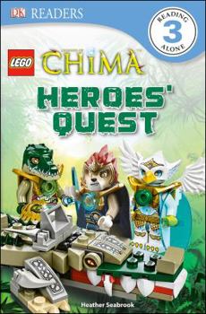 Paperback Lego Legends of Chima: Heroes' Quest Book
