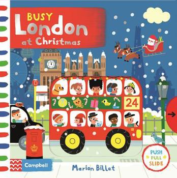 Board book Busy London at Christmas Book