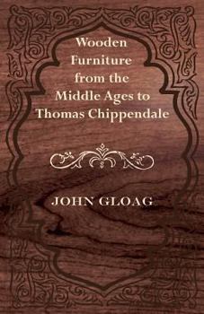 Paperback Wooden Furniture from the Middle Ages to Thomas Chippendale Book