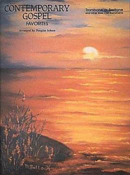 Paperback Contemporary Gospel Favorites: Trombone or Baritone Book