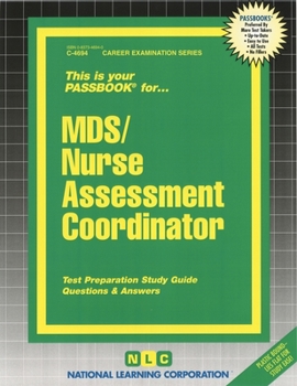 Spiral-bound Mds/Nurse Assessment Coordinator: Passbooks Study Guide Book