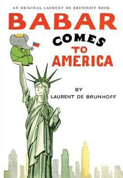 Hardcover Babar Comes to America Book
