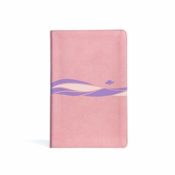 Imitation Leather CSB Easy-For-Me Bible for Early Readers, Coral Pink Leathertouch Book