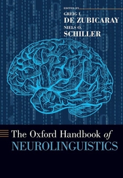 Hardcover Oxford Handbook of Neurolinguistics Book