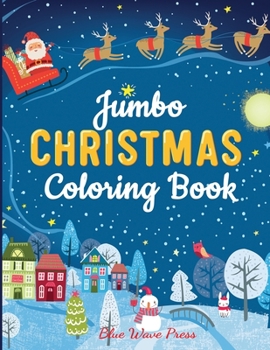 Paperback Jumbo Christmas Coloring Book