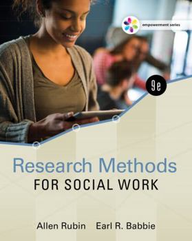 Paperback Empowerment Series: Research Methods for Social Work Book