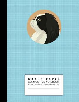 Paperback Graph Paper Composition Notebook: Japanese Chin - Quad Ruled 5 Squares Per Inch for Math & Science Book