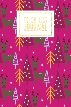 To Do List Journal: Christmas Daily Checklist Productivity Journal | Daily Task Planner | Personal & Business Schedule Diary | Gift for Women Men for Home School Office