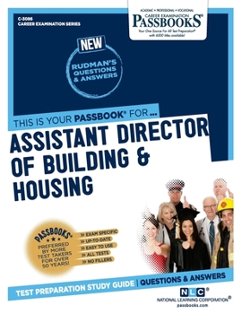 Paperback Assistant Director of Building & Housing (C-3086): Passbooks Study Guide Book