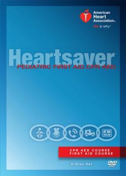 DVD-ROM Heartsaver® Pediatric First Aid CPR AED DVD Set Book