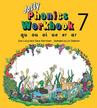Paperback Jolly Phonics Workbook 7: In Precursive Letters (British English Edition) Book