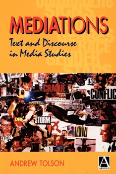 Paperback Mediations: Text & Discourse in Media Studies Book