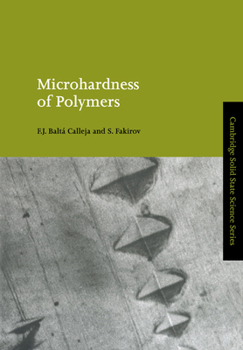 Microhardness of Polymers (Cambridge Solid State Science Series) - Book  of the Cambridge Solid State Science